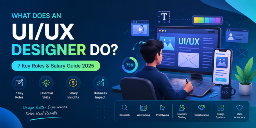 what does an UI/UX designer do
